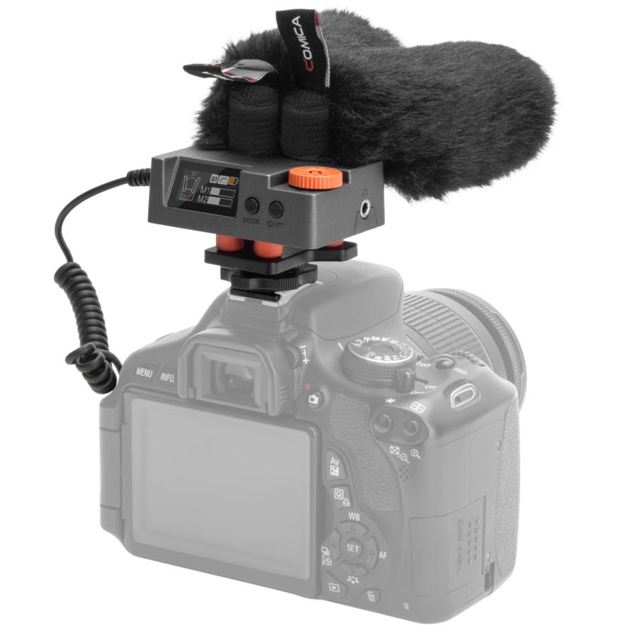 COMICA Traxshot カメラ用マイク ミラーレスカメラ スマートフォン用