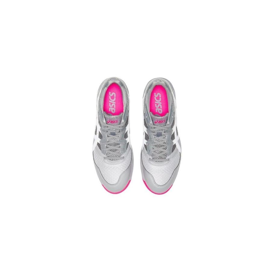 ウィンジョブ ASICS CP210 020 ミッドグレー×ホワイト アシックス