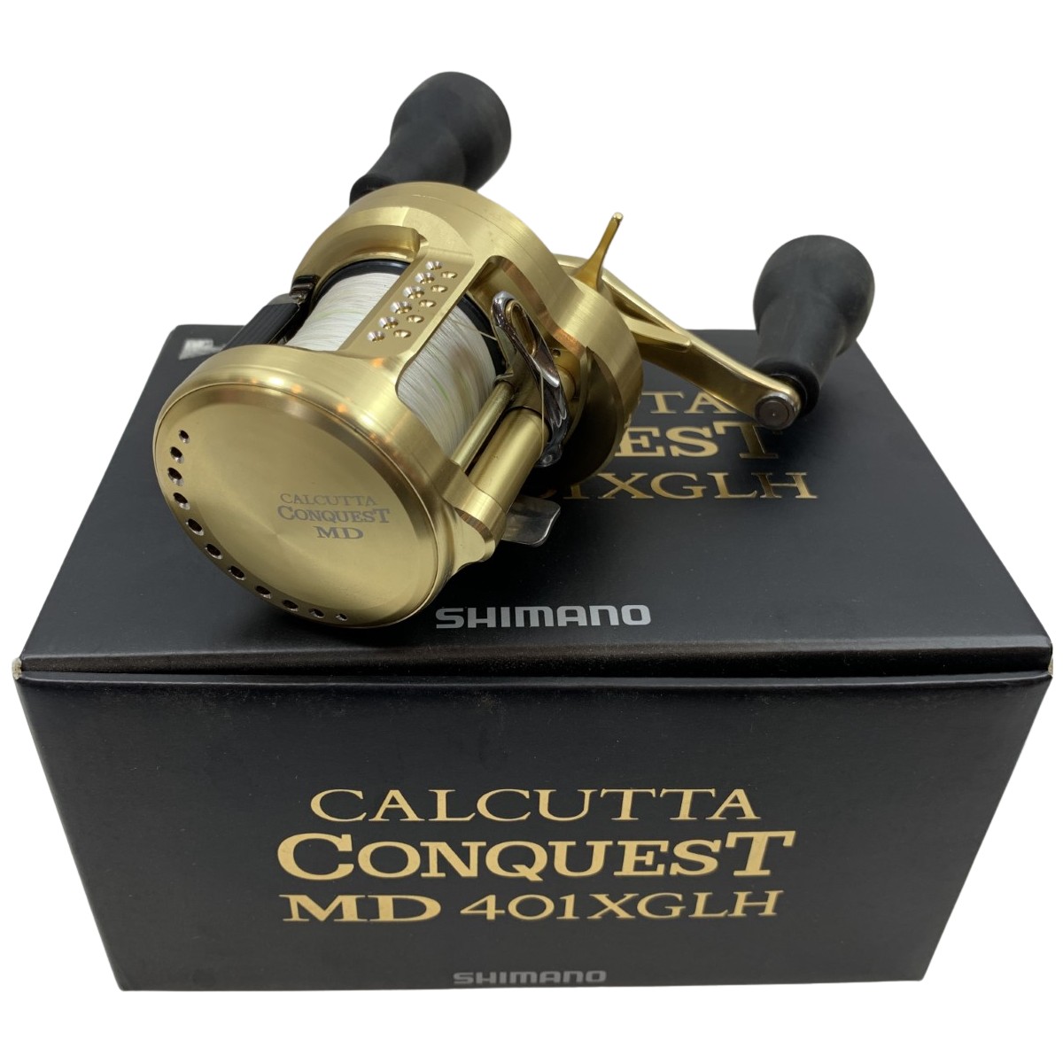 シマノ 21 カルカッタコンクエスト 101HG LEFT 釣り ベイトリール - 最