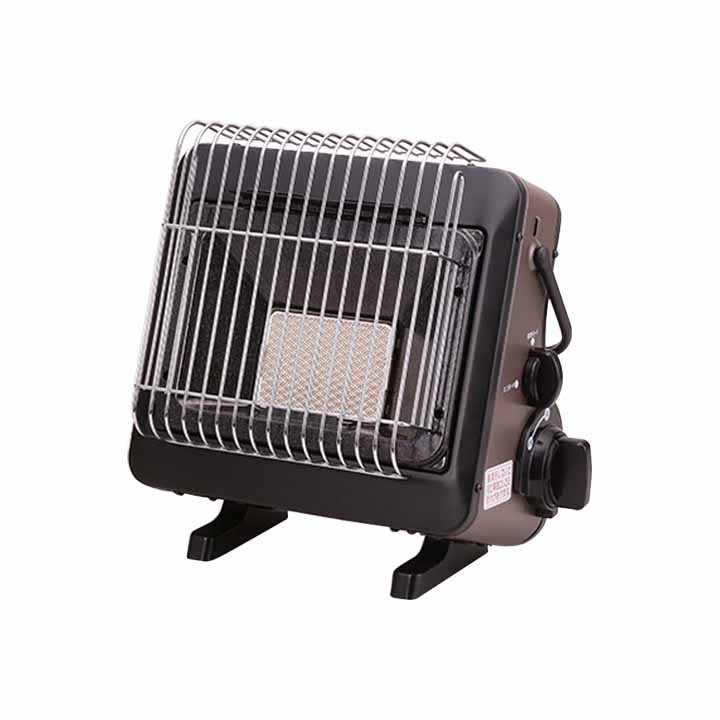 イワタニ カセットガスストーブ CB-STV-EX2（ブラック＆ブラウン