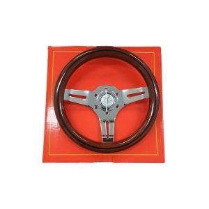 クラシックタイプ ステアリング 33パイ ウッド 茶木目調 CLASSIC-TYPE