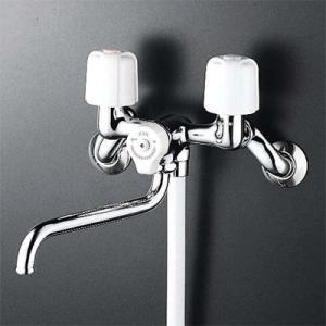 KVK 【KF30N2-R24】 《KJK》 KVK 2ハンドル混合 バス水栓 壁 2