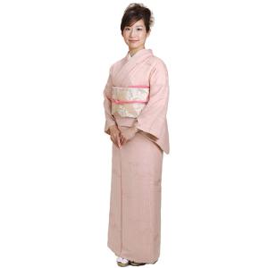 色無地 レンタル 袷 10月〜5月向け 正絹 一ツ紋 クリーム色 着物 入学