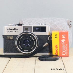 中古】【保証付 】 コニカ KONICA C35 Flashmatic S/N 704485（ケース