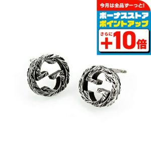 GUCCI（グッチ） ピアス インターロッキングG シルバー925 男女兼用