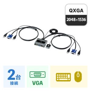 SANWA SUPPLY（サンワサプライ） パソコン切替器 HDMI 2台 4K 60Hz KVM