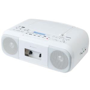 TOSHIBA CDラジオカセットレコーダー TY-CDS9（W） ホワイト CD