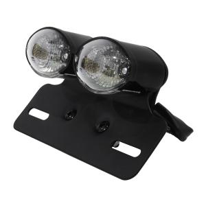 ズーマー スティード ウィンカー内蔵 スモーク LED テールランプ