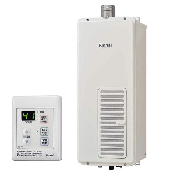 リンナイ RF-111SWF(A) ガスふろがま BC-98(A)リモコン付属品 FE式 お