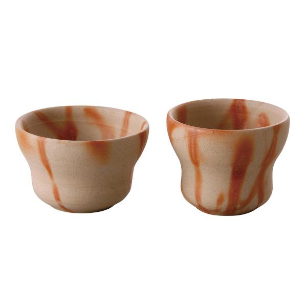 備前焼 高木純作 ぐい呑みカップ 緋襷 82-731-88 : 生活雑貨のお店