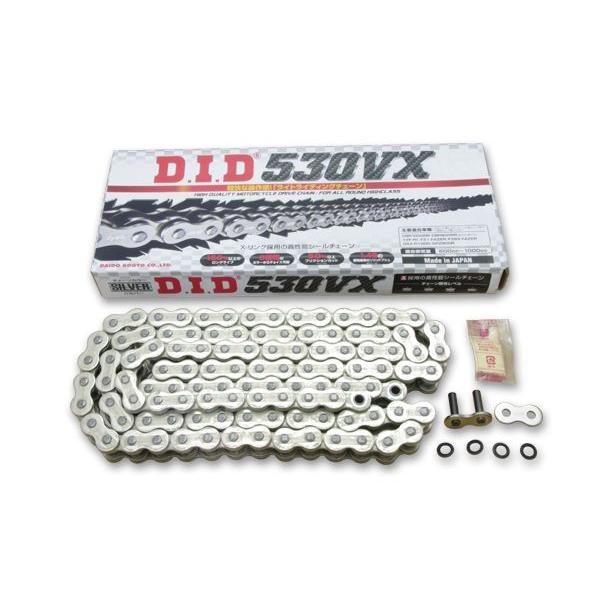 DID 530VX 530チェーン 120L （Z1/Z2/Z750/Z900/Z1000/A4/A5/D1/KZ/RS