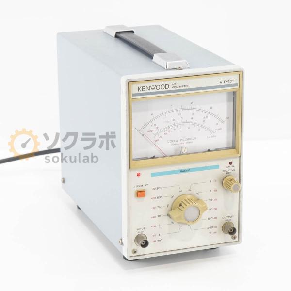 DW]USED 8日保証 7台入荷 KENWOOD VT-171 AC VOLTMETER ACボルト