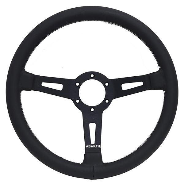 アバルト（ABARTH） レザーステアリング(3スポーク) 4541 : イタリア