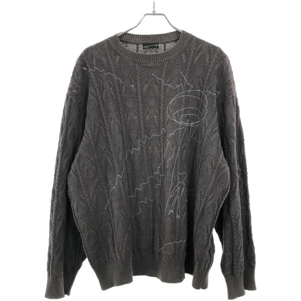 LAD MUSICIAN（ラッドミュージシャン） 21SS CABLE KNIT ALIENS