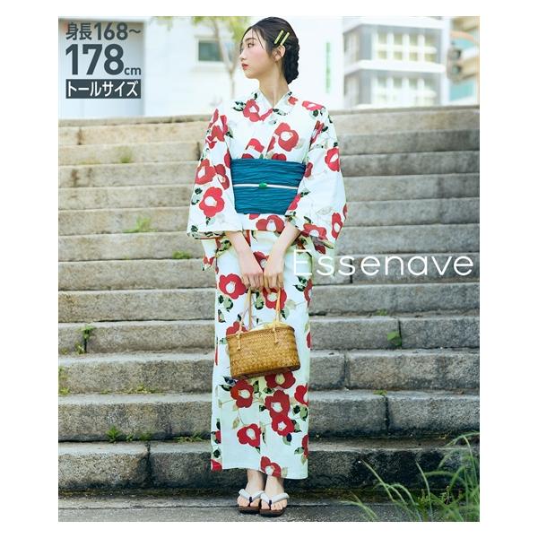 ニッセン（nissen） 浴衣 トールサイズ レディース 高身長 花柄ゆかた