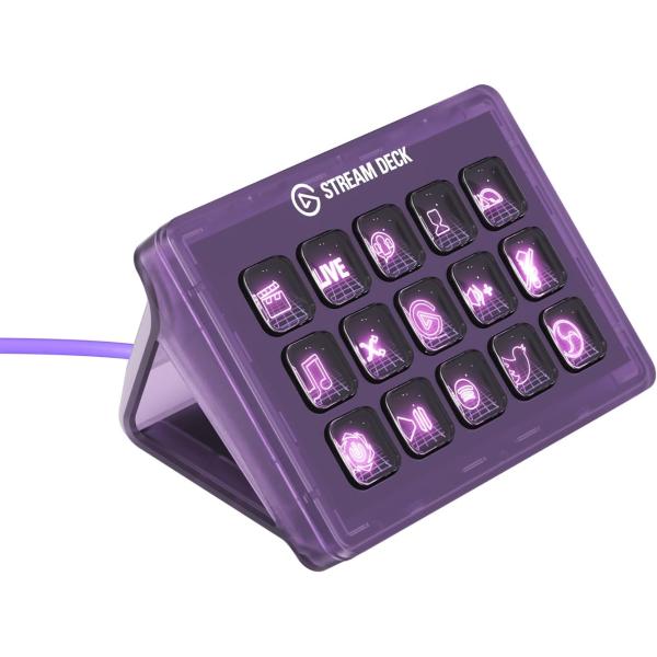 新品】【即納】【限定】Elgato Stream Deck MK.2 Atomic Purple エルガ