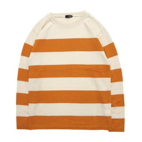 GREEN CLOTHING グリーンクロージング】WOOL LAYER (バフ/オレンジ
