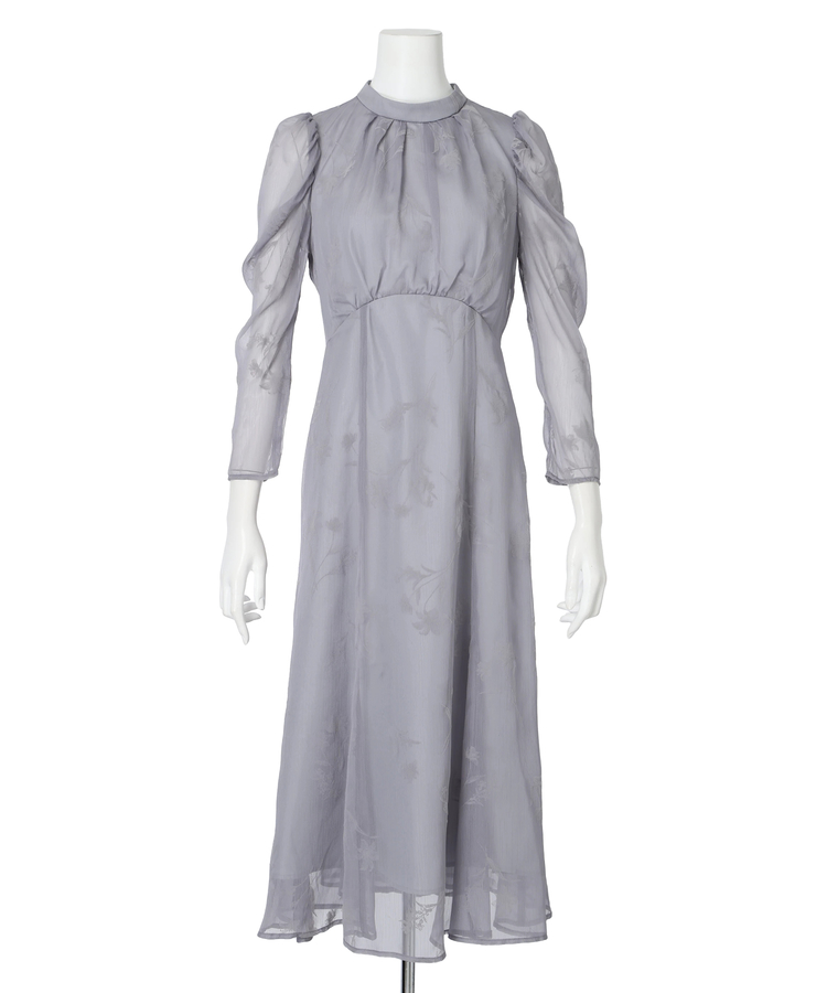 フロッキープリントワンピース | ドレス | JUSGLITTY（ジャス