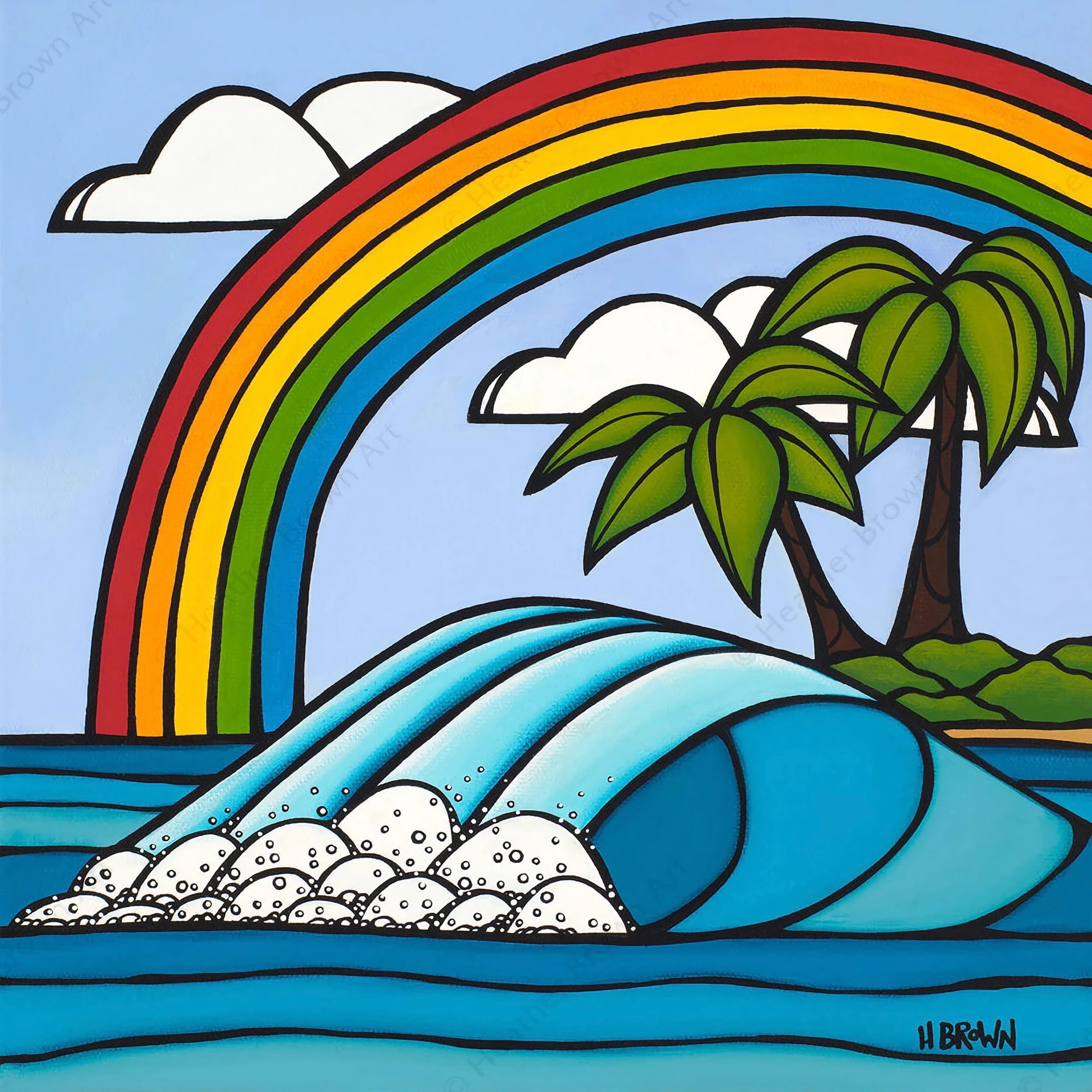 RAINBOW DAY OE / Heather Brown（ヘザーブラウン）のOpen Canvas通販