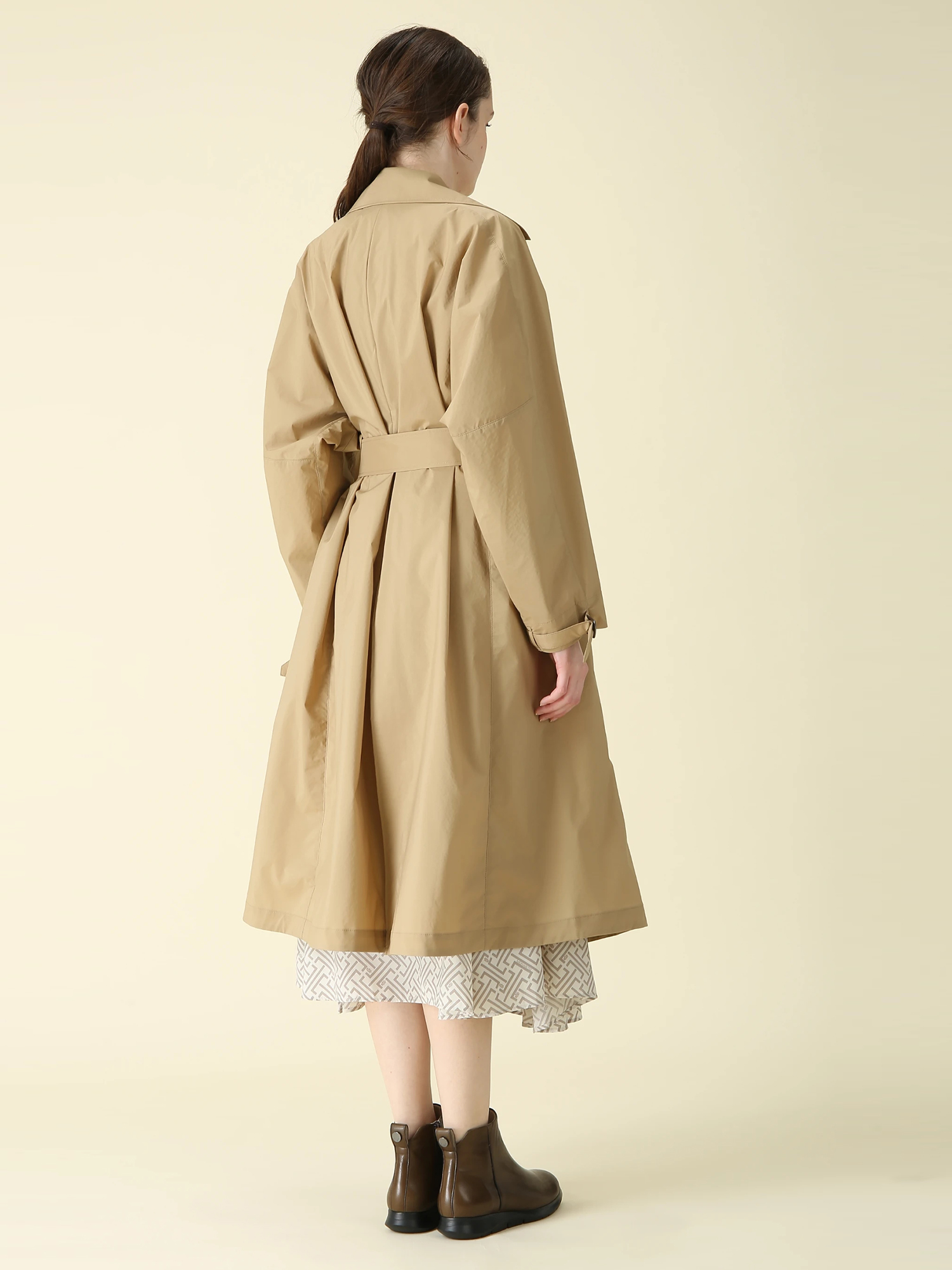 ラミネート 撥水 トレンチコート ｜ MORABITO BLANC（モラビトブラン