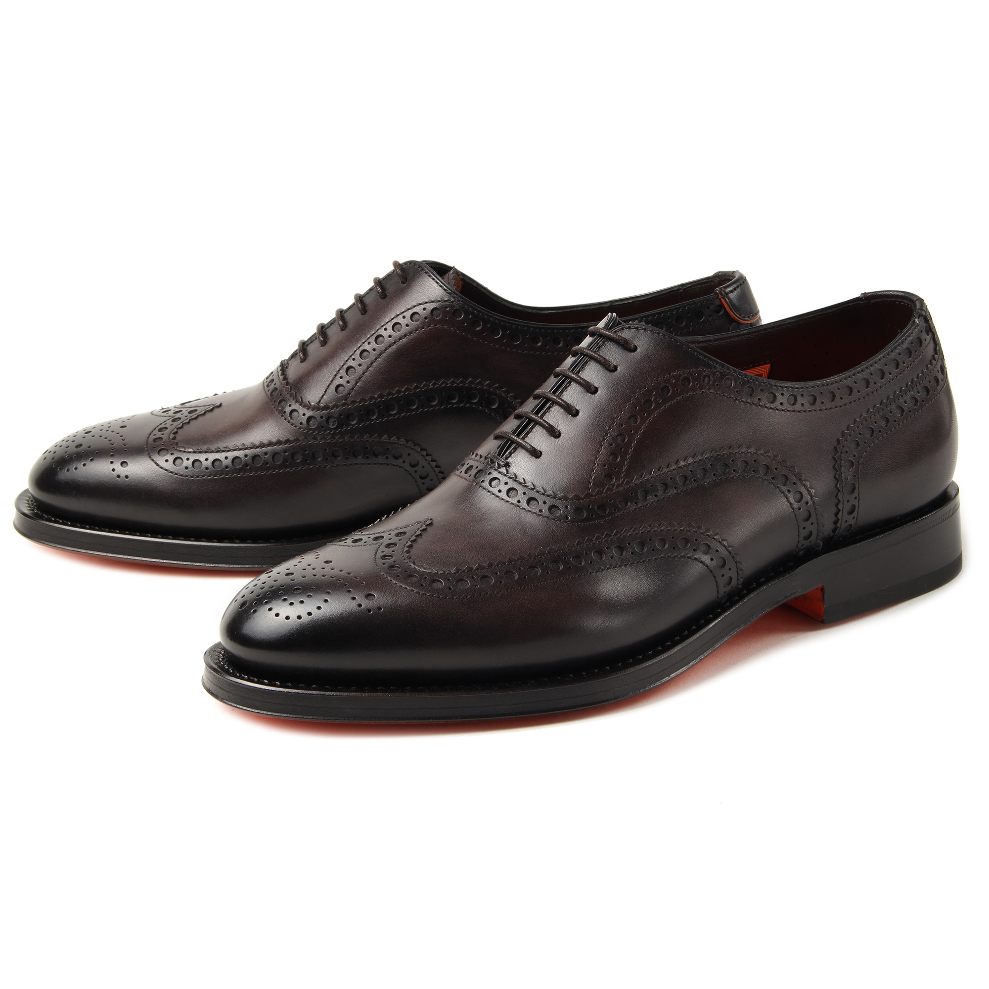 Santoni サントーニ メンズ ビジネスシューズ ウィングチップ