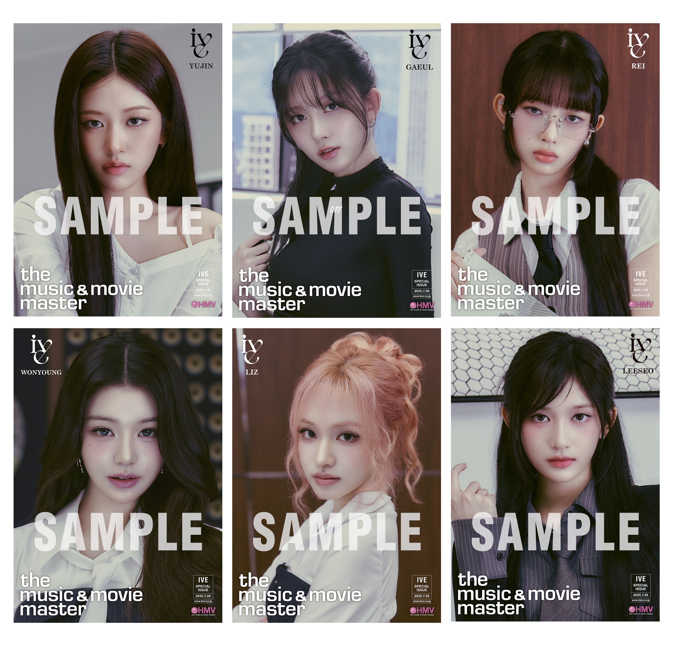 ive be alright 大阪 10/13会場限定 トレカ 6種 コンプ IVE Be Alright