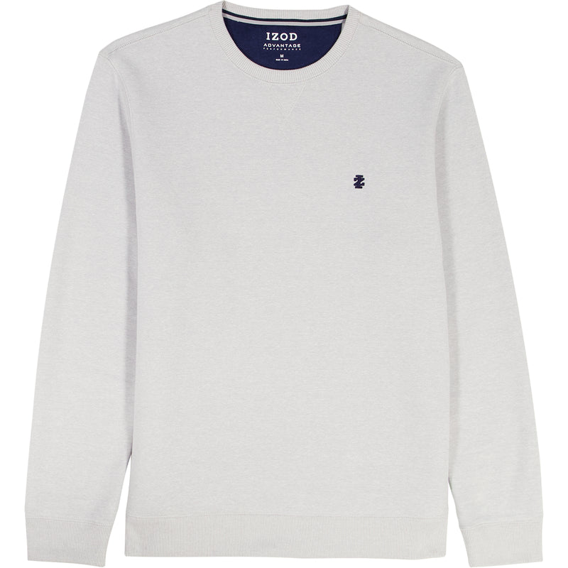 Big & Tall Advantage Performance Crewneck Fleece - Lt Grey Hthr – IZOD