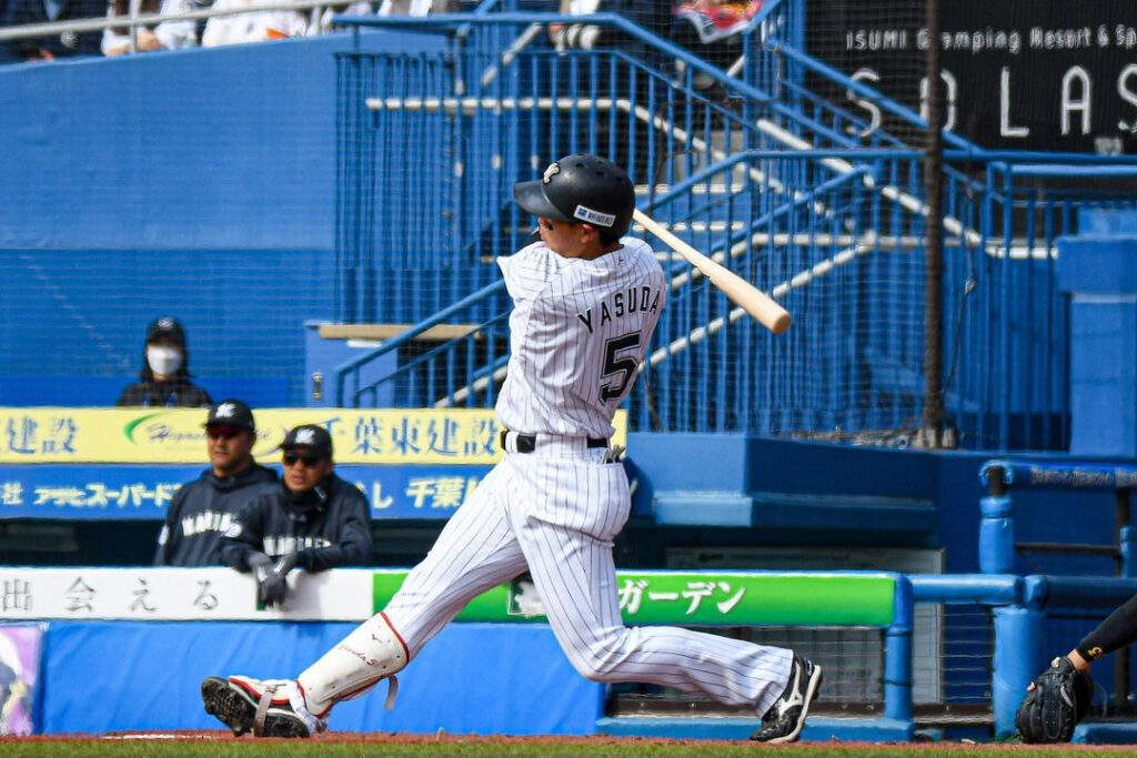 千葉ロッテマリーンズ #5 安田 尚憲（やすだ ひさのり）の使用ギア -2023-