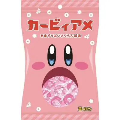 Kirby's Dream Land Candy Sour Cherry flavor (カービィアメ