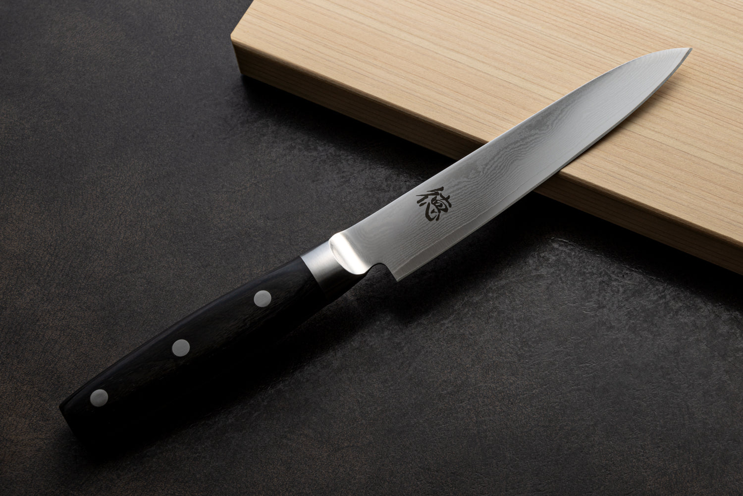 包丁の堺徳｜ペティナイフ ダマスカス VG10