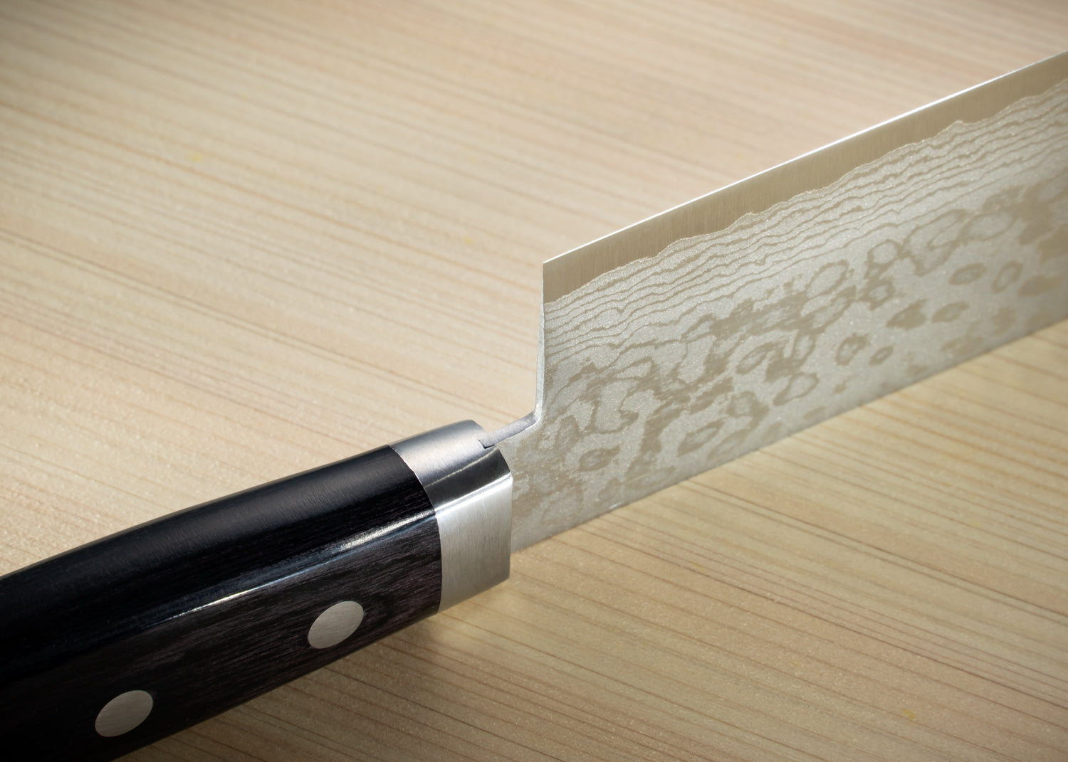 包丁の堺徳｜菜切包丁 ダマスカス VG10