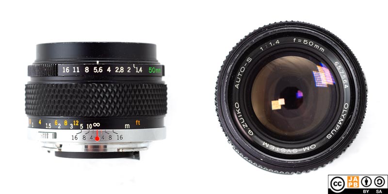 Data sheet: Olympus OM 50 mm f/1.4 – JAPB