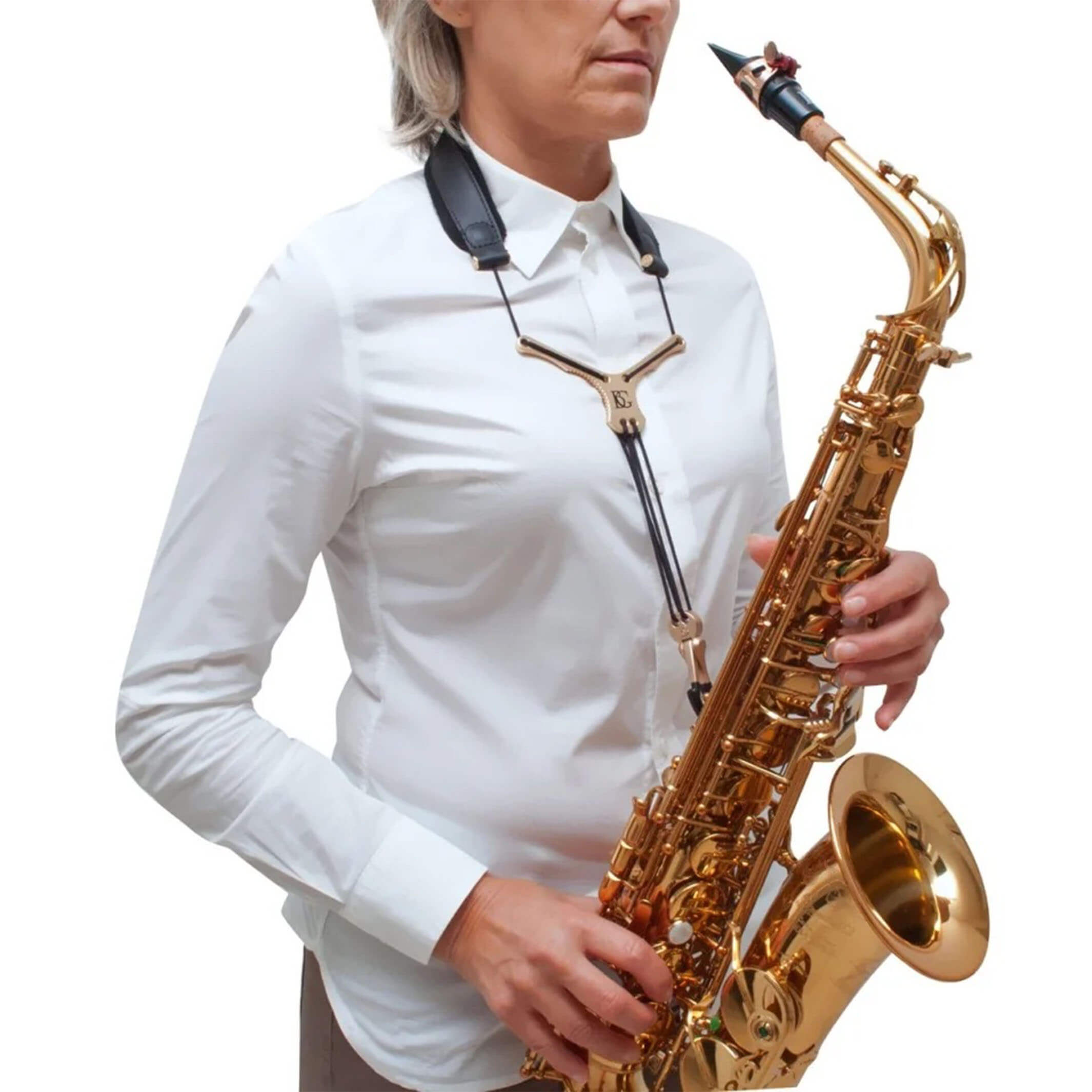 BG S20YMSH ZEN Leather Saxophone Neck Strap – Jean Paul