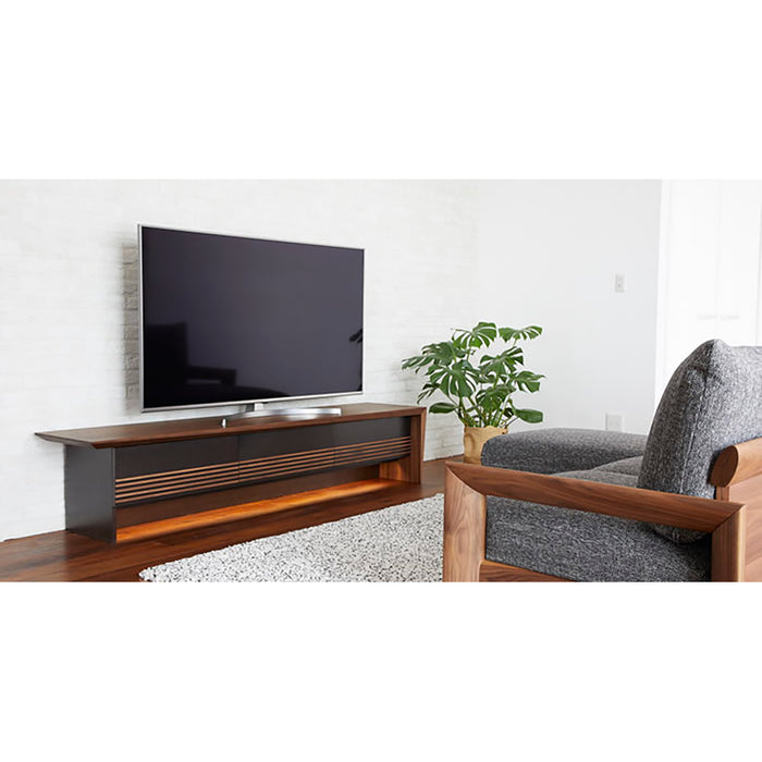シラカワ｜ACUTE TVボード アシンメトリー/横桟タイプ 幅213～258cm