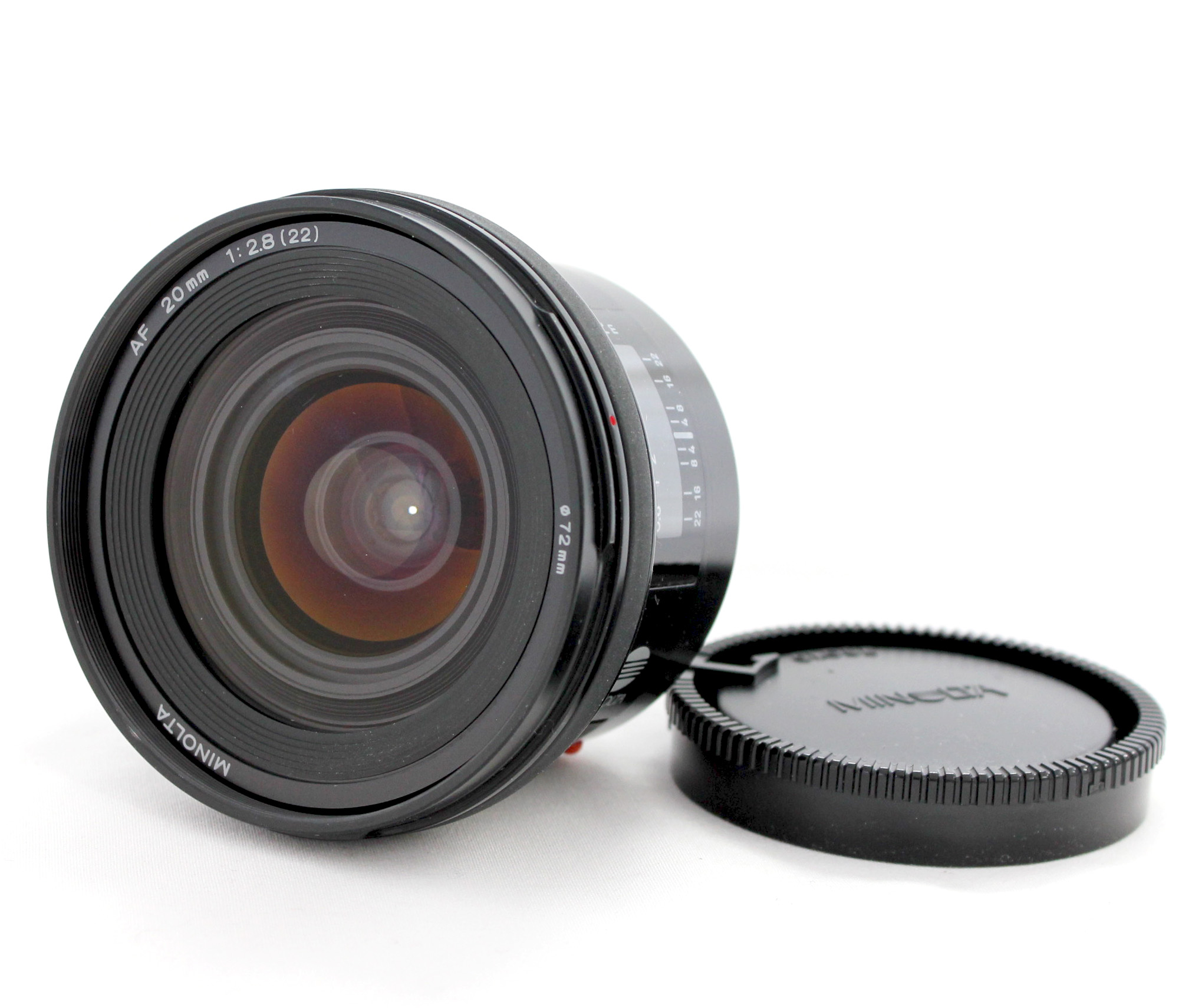 Minolta AF 20mm F/2.8 Wide Angle Lens for Sony A Mount from Japan