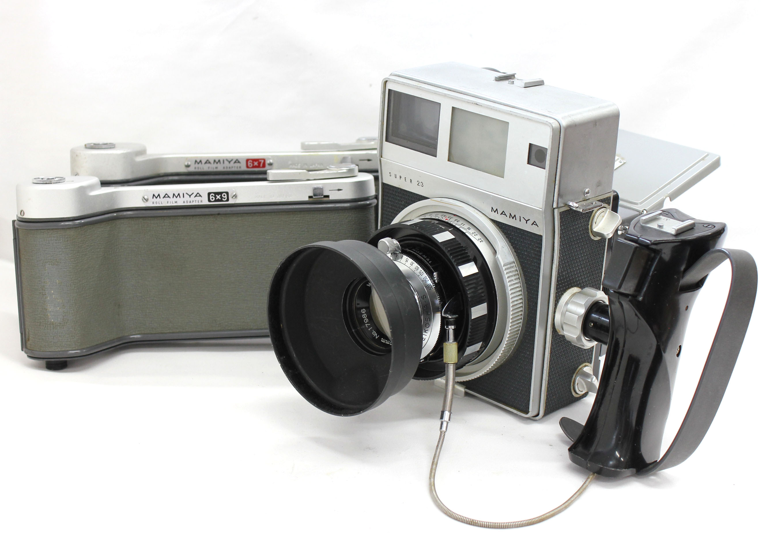 Mamiya Press Super 23 + Mamiya-Sekor 100mm F/3.5 + Focusing Screen