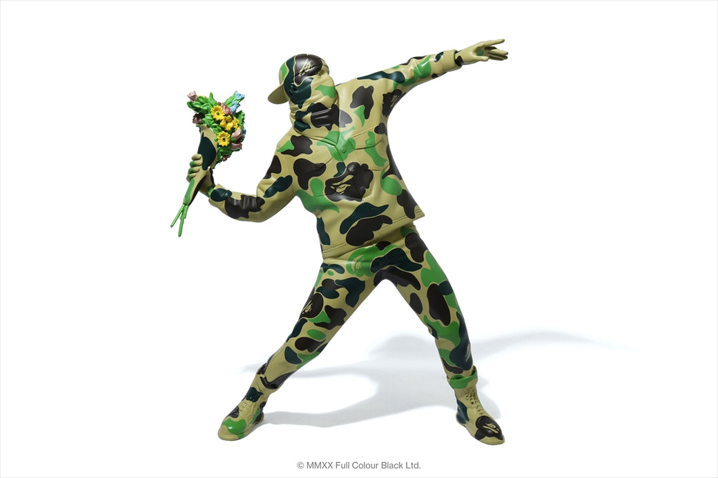 BAPE X BRANDALISM 】FLOWER BOMBER | bape.com