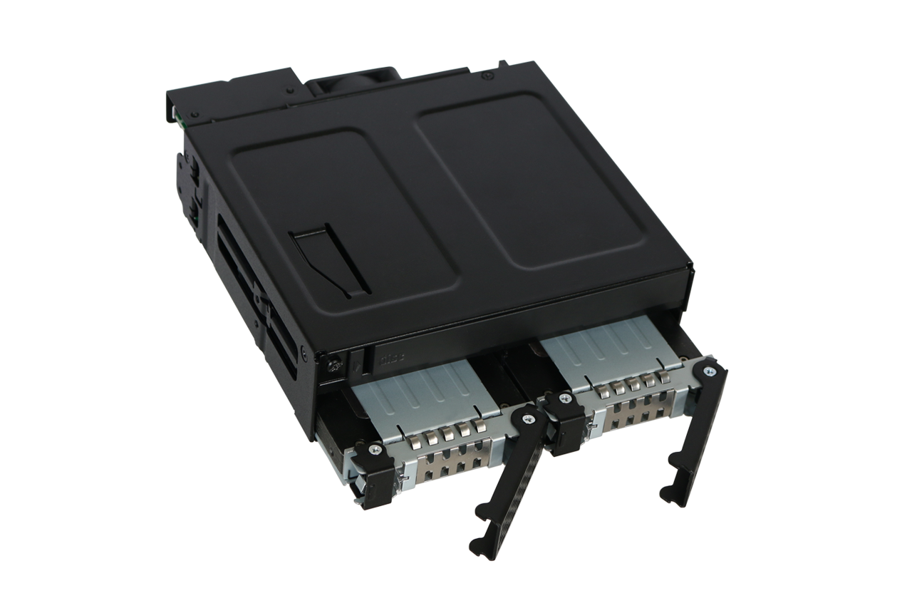 ToughArmor MB602SPO-B - 2 x SATA SSD / HDD ＋ 1x ウルトラスリム