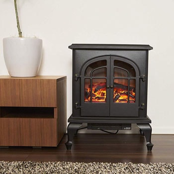 YDH-SL10P 暖炉型セラミックファンヒーター 1台 YAMAZEN(山善) 【通販