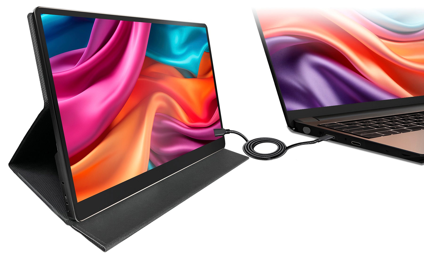 JAPANNEXT 14インチ IPSパネル搭載 マルチタッチ対応 4K(3840x2160