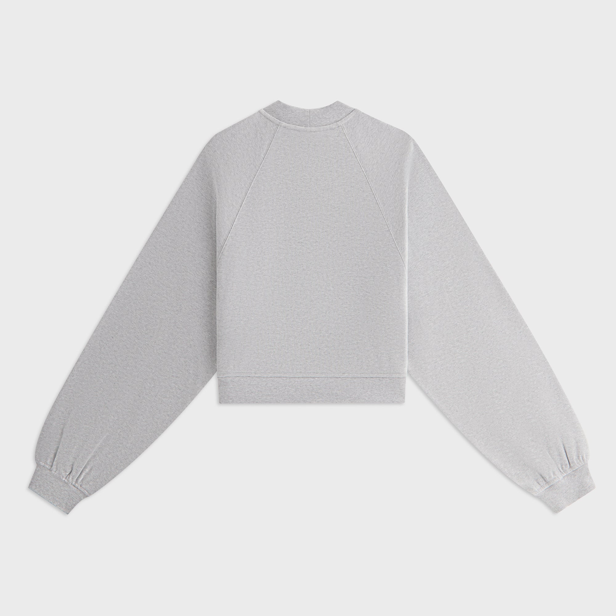Kith Women Isley Mockneck Crewneck - Cool Heather Grey – Kith Japan
