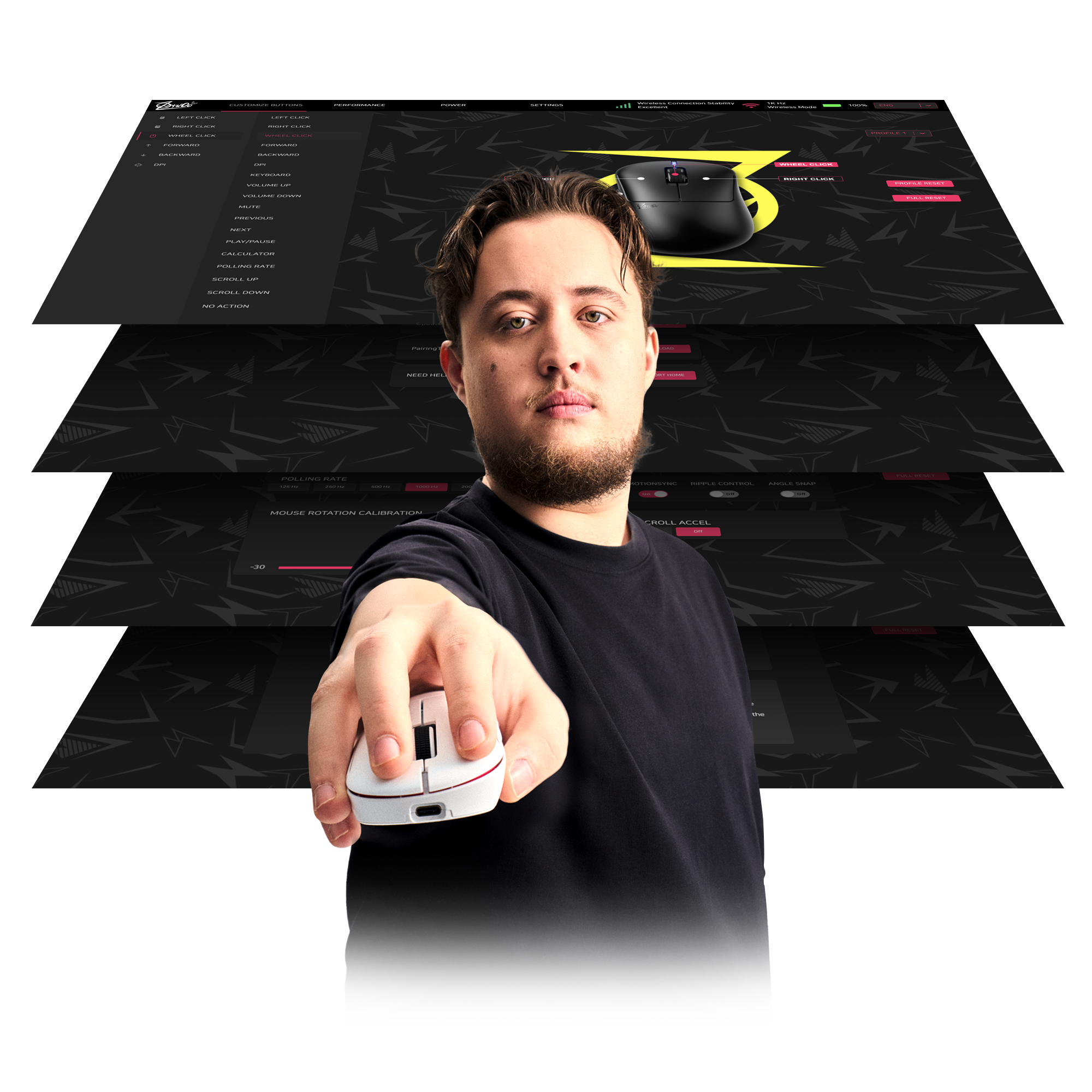 ZywOo The Chosen Mouse - Medium – Pulsar Gaming Gears Japan