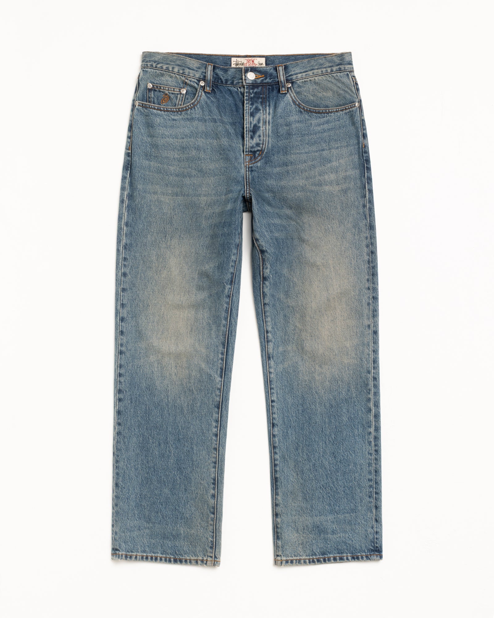New Classic Jean Denim – Vintage Mid Wash | Pants | Stüssy Japan