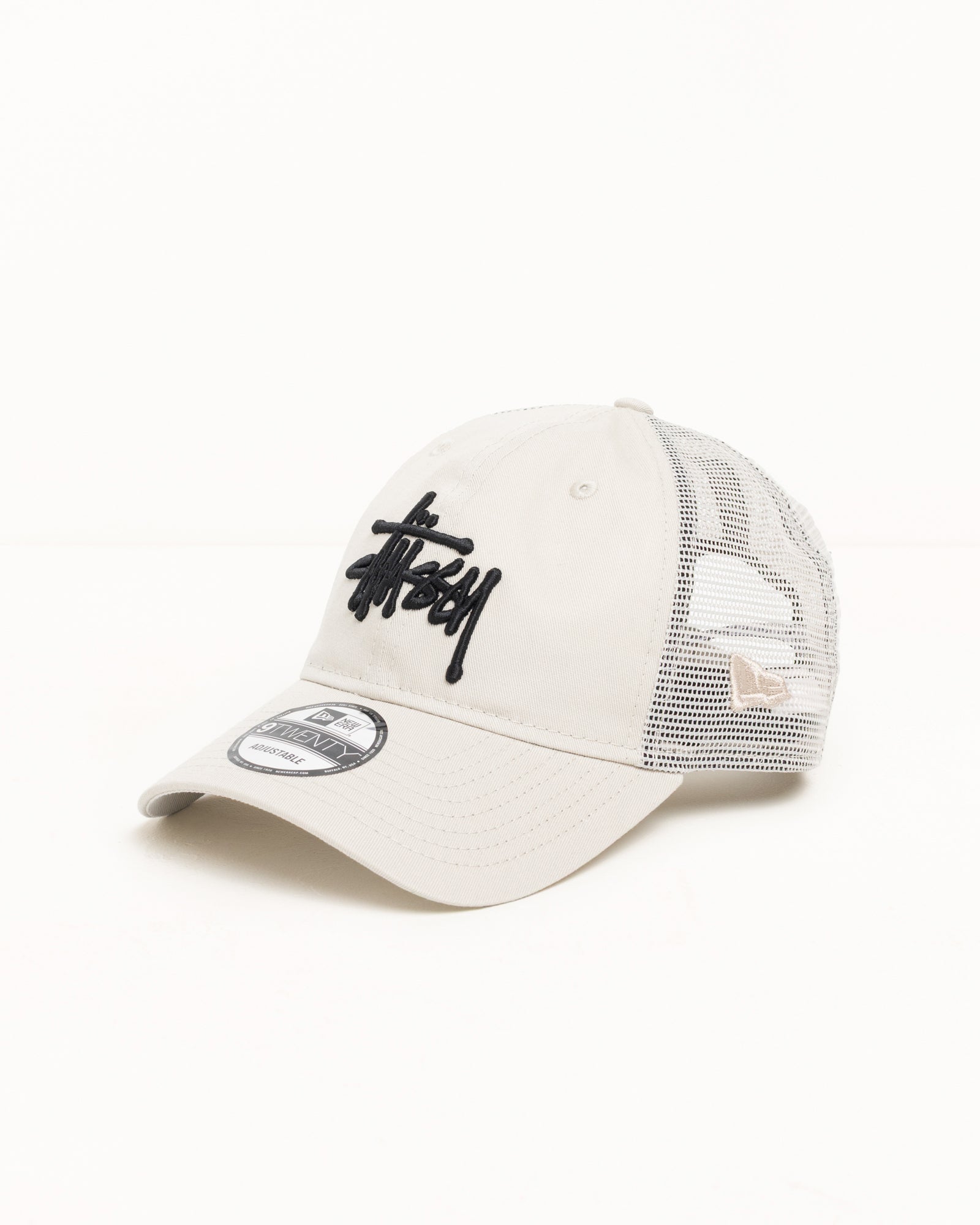 New Era 9TWENTY Basic Trucker – Stone | Headwear | Stüssy Japan