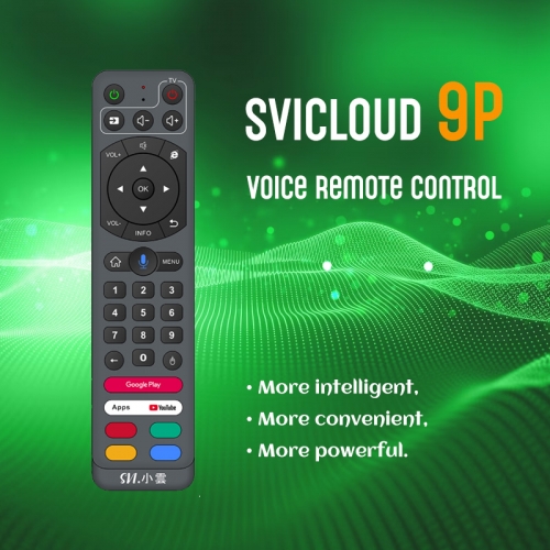 SviCloud 9P/9S TVボックス用オリジナルSviCloud音声リモコン,SviCloud