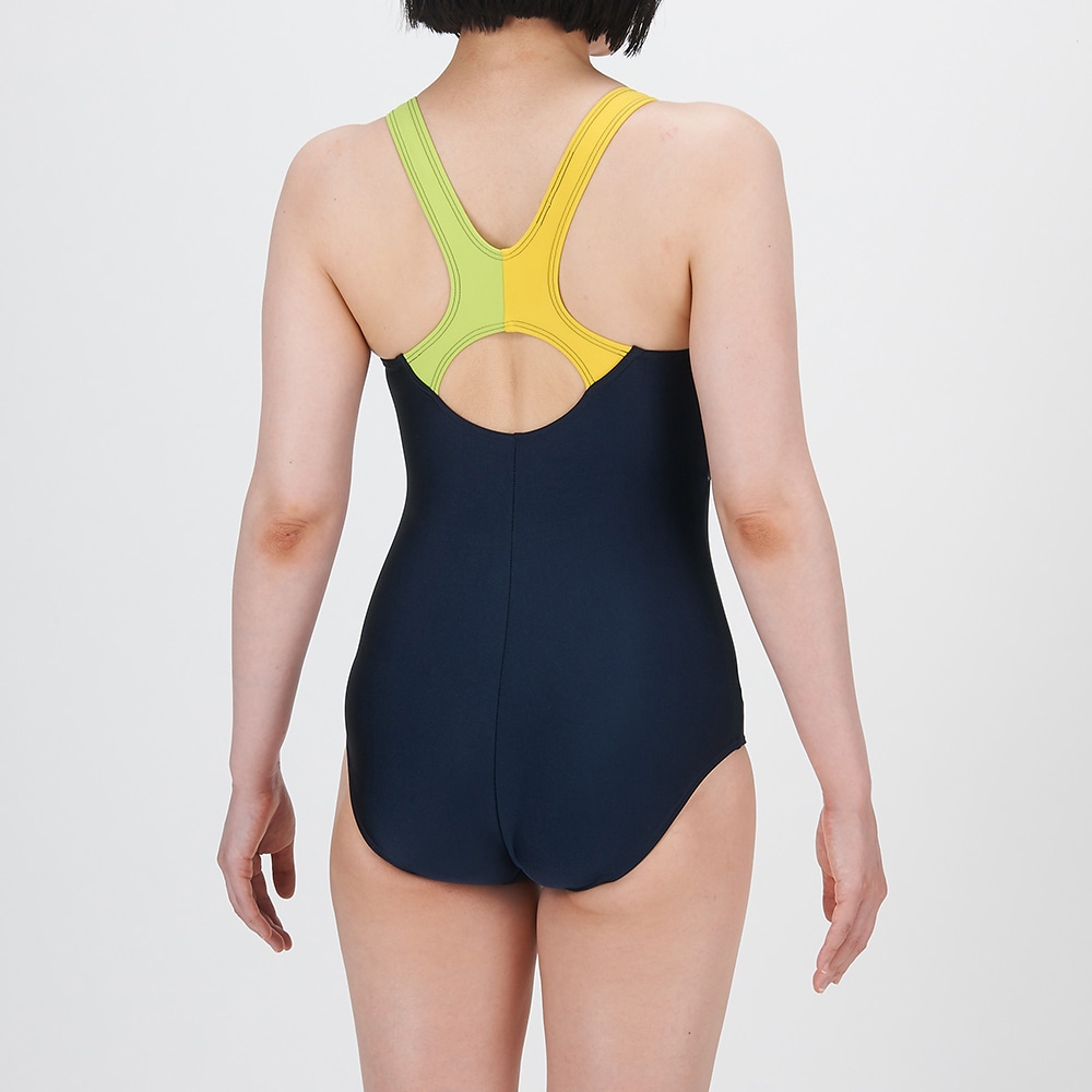 Stroke ONE／撥水】スイムフィットネス用ワンピース|N2JAC805