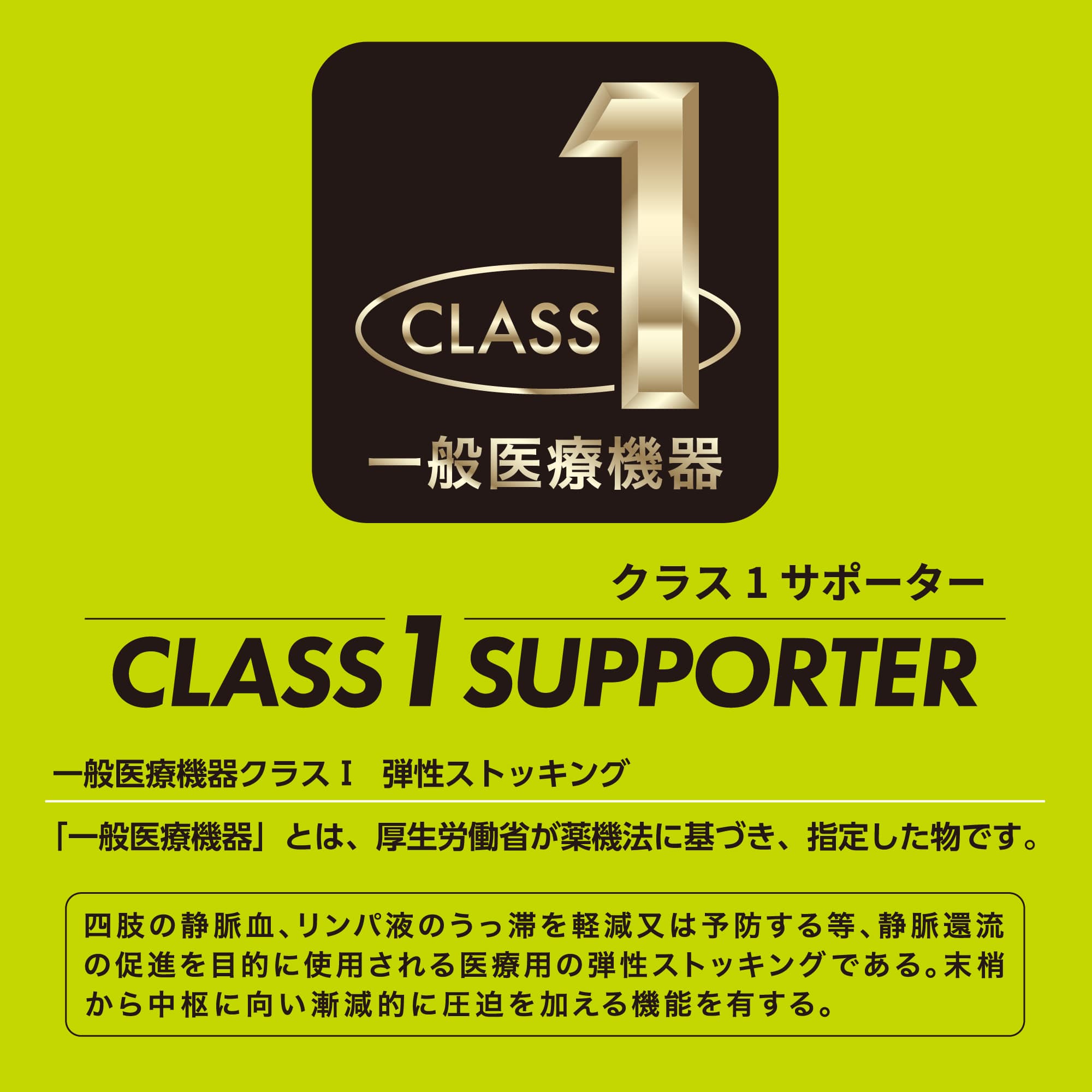 クラス1サポーターひざ用ロング（1枚入り）|C2JS8101|サポーター|健康