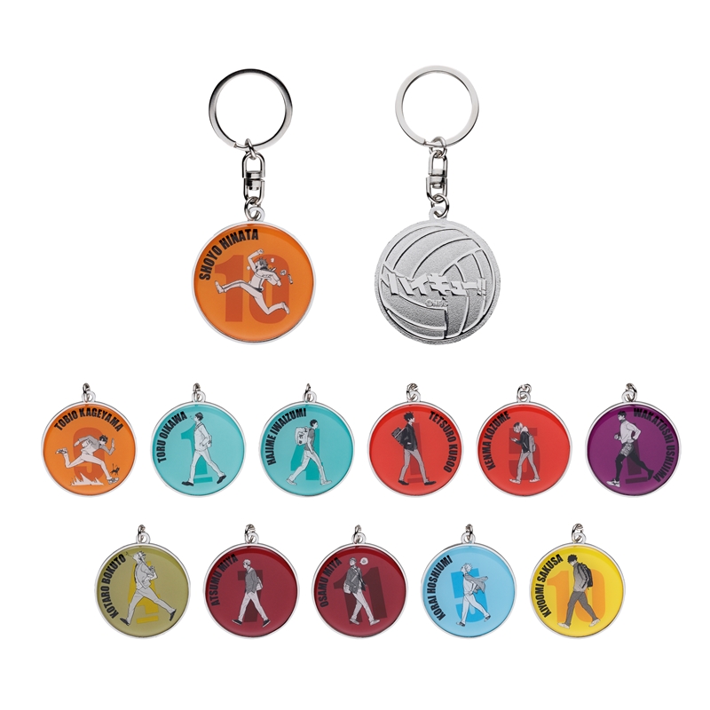 ハイキュー！！』RUNメタルキーホルダーコレクション 第1弾 （全