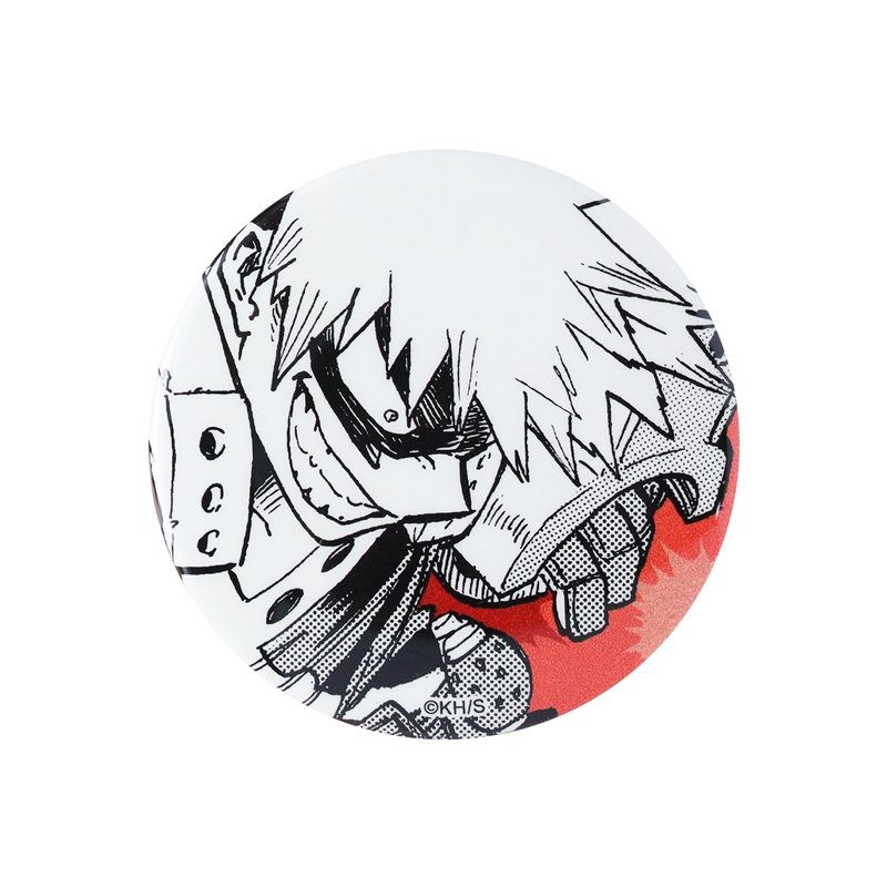 僕のヒーローアカデミア』缶バッジ4個セット EMOTIONS 爆豪