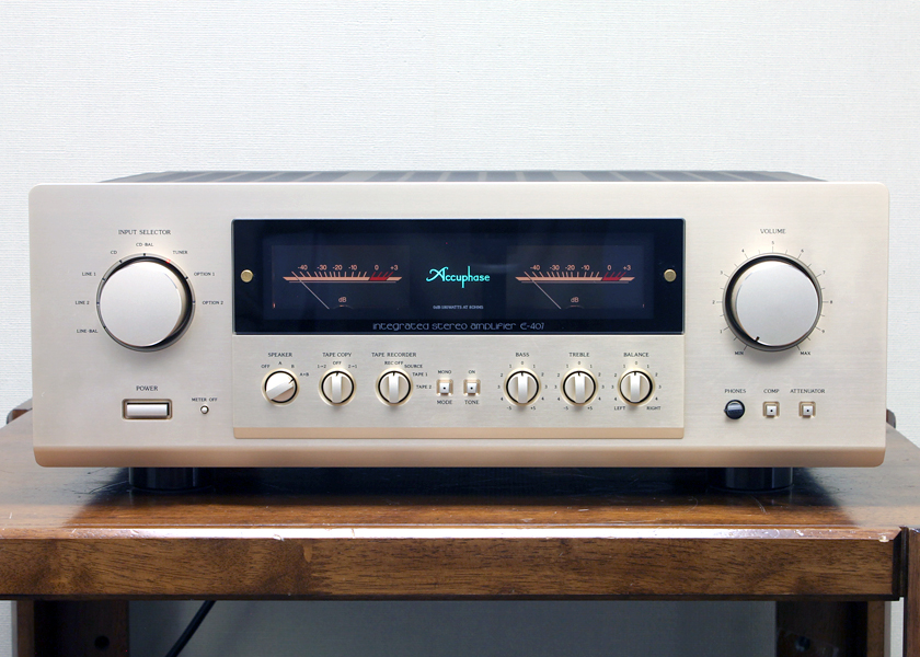 Accuphase E-407 プリメインアンプ - 中古オーディオの販売や買取なら